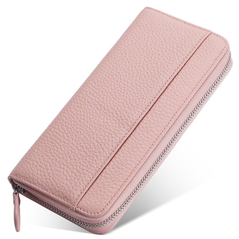 Women's & Men's & Genuine Leather Credit Long Clutch Purses - Che Cose Belle