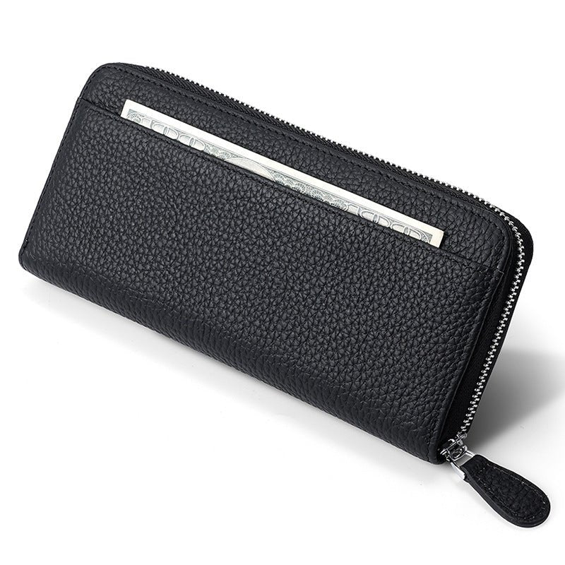 Women's & Men's & Genuine Leather Credit Long Clutch Purses - Che Cose Belle