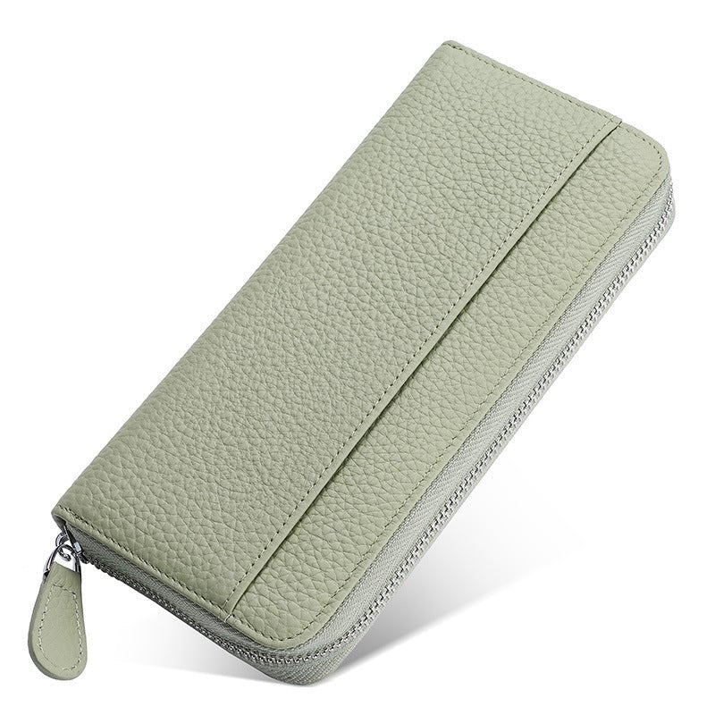 Women's & Men's & Genuine Leather Credit Long Clutch Purses - Che Cose Belle
