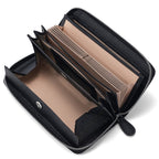 Women's & Men's & Genuine Leather Credit Long Clutch Purses - Che Cose Belle
