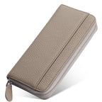 Women's & Men's & Genuine Leather Credit Long Clutch Purses - Che Cose Belle