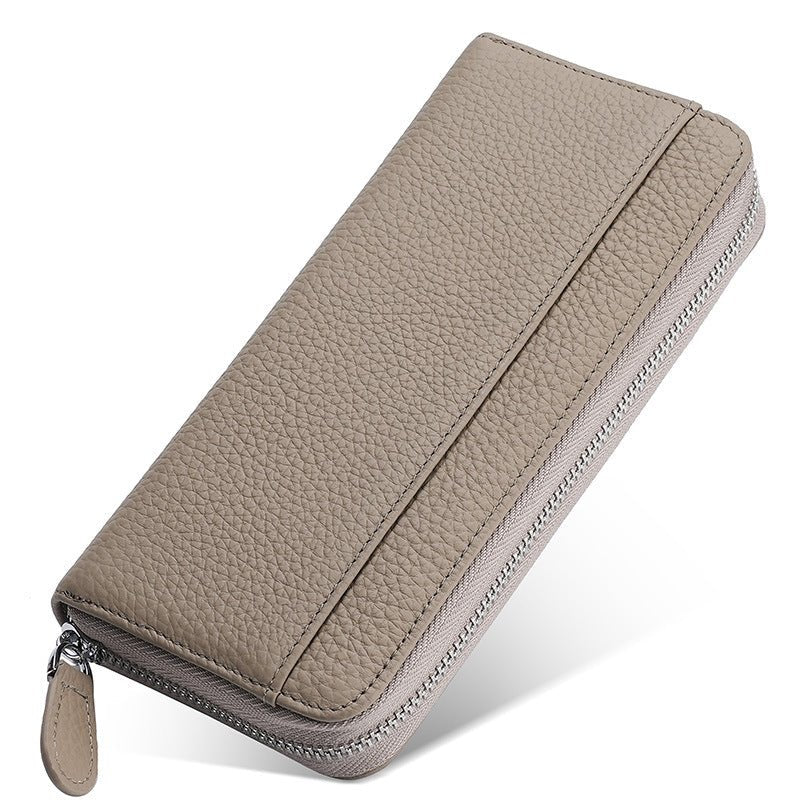 Women's & Men's & Genuine Leather Credit Long Clutch Purses - Che Cose Belle