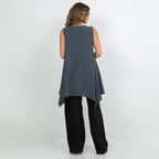 Women's Natalie Cotton Gauze Tank - Che Cose Belle