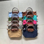Women's Nylon Dumpling Embroidered Large Capacity Totes Shoulder Bags - Che Cose Belle