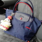 Women's Nylon Dumpling Embroidered Large Capacity Totes Shoulder Bags - Che Cose Belle