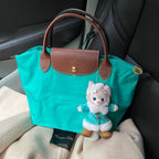 Women's Nylon Dumpling Embroidered Large Capacity Totes Shoulder Bags - Che Cose Belle