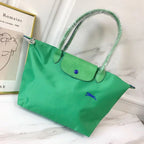 Women's Nylon Dumpling Embroidered Large Capacity Totes Shoulder Bags - Che Cose Belle