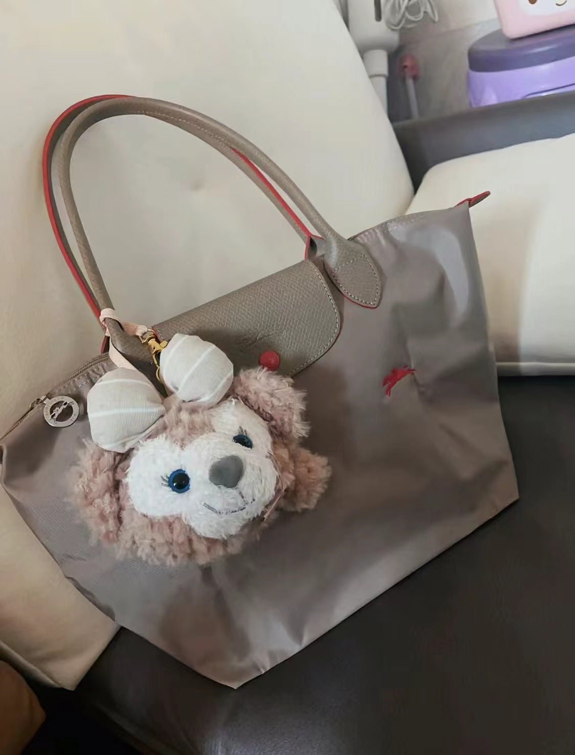 Women's Nylon Dumpling Embroidered Large Capacity Totes Shoulder Bags - Che Cose Belle