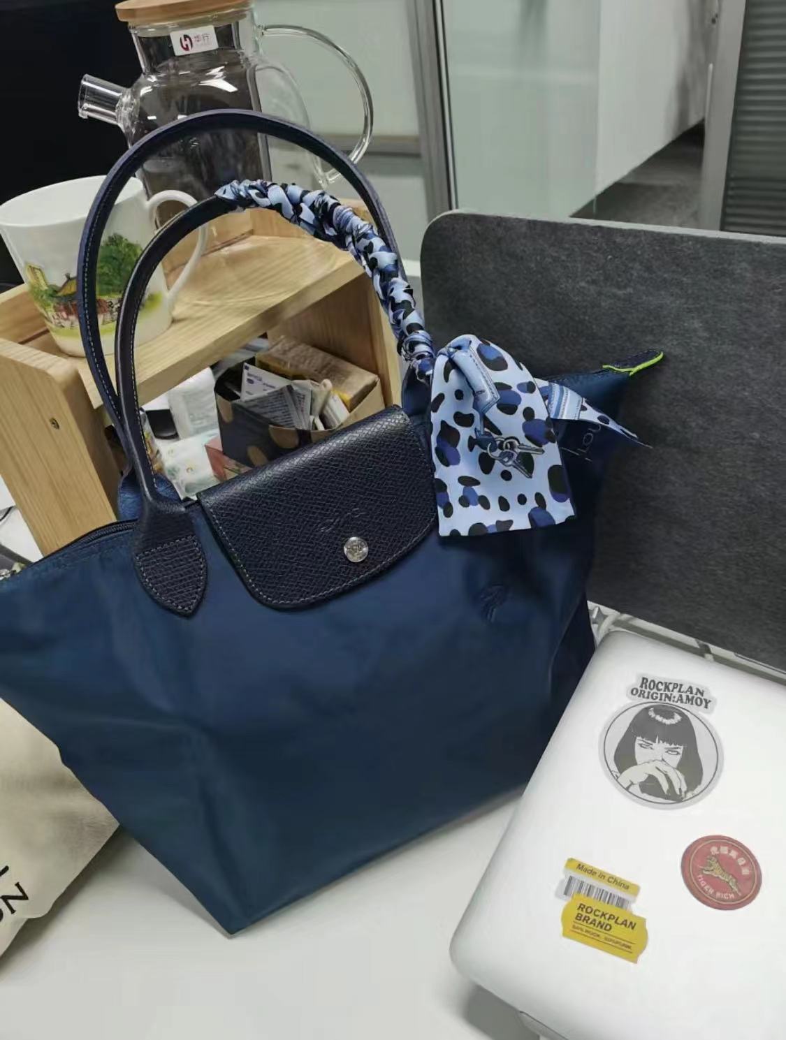 Women's Nylon Dumpling Embroidered Large Capacity Totes Shoulder Bags - Che Cose Belle