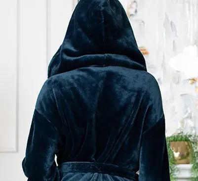 Women’s Plush Hooded Robe - Spa - Worthy Comfort at Home - Che Cose Belle