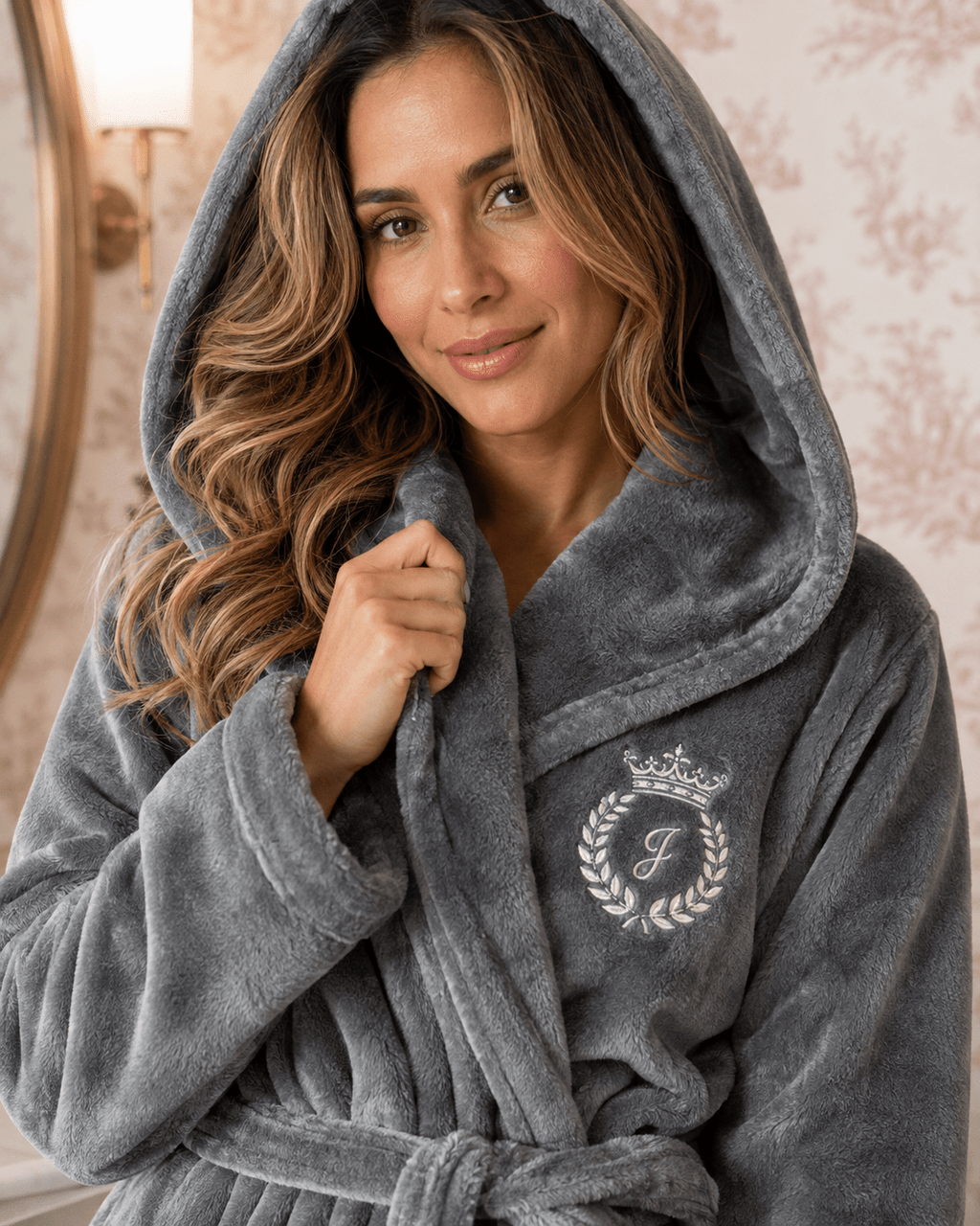 Women’s Plush Hooded Robe - Spa-Worthy Comfort at Home - Che Cose Belle