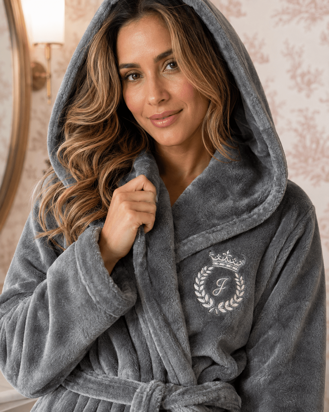 Women’s Plush Hooded Robe - Spa-Worthy Comfort at Home - Che Cose Belle