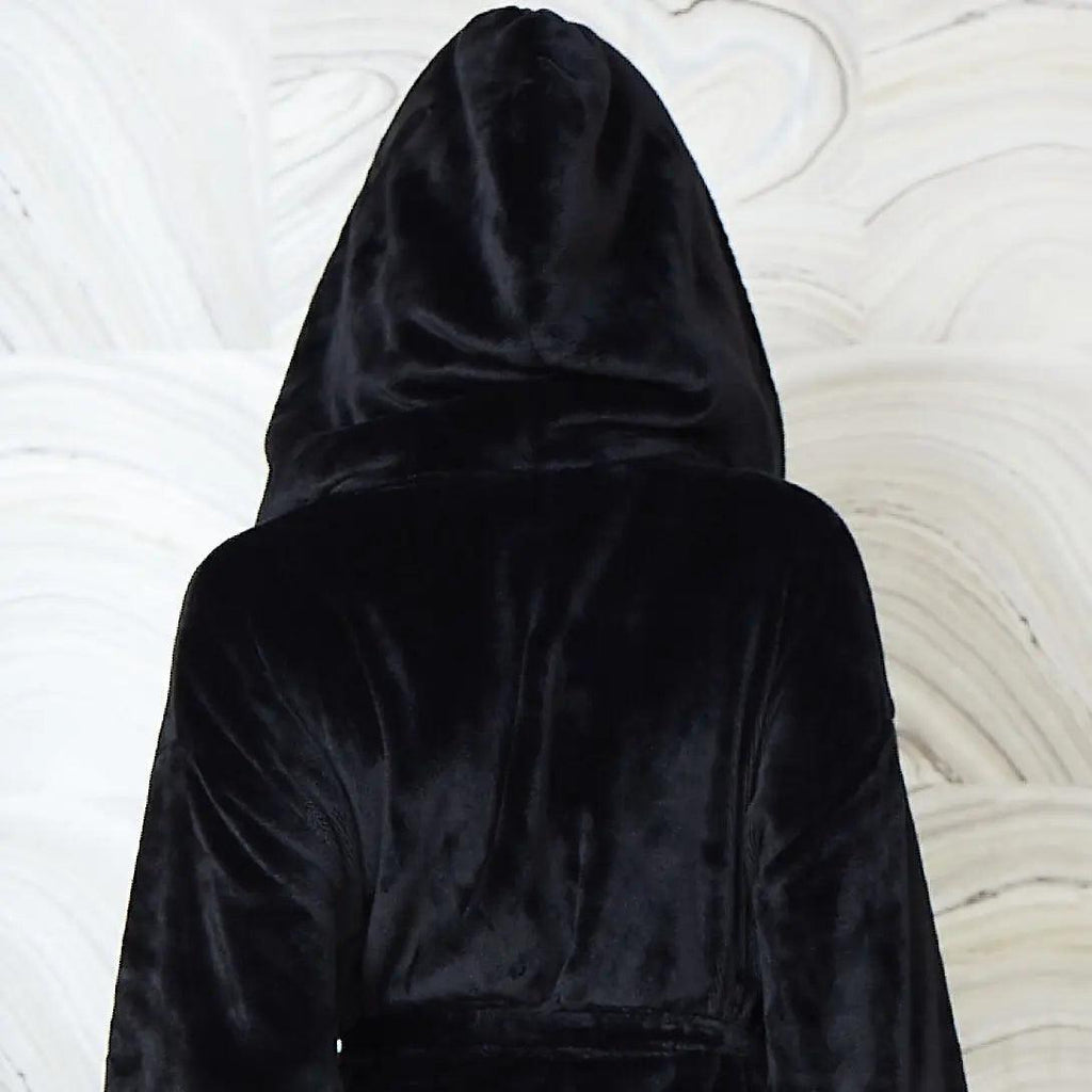 Women’s Plush Hooded Robe - Spa - Worthy Comfort at Home - Che Cose Belle