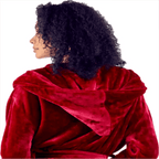 Women’s Plush Hooded Robe - Spa - Worthy Comfort at Home - Che Cose Belle