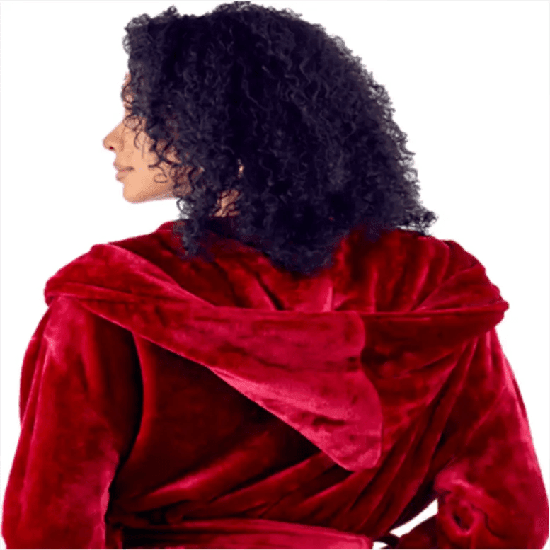 Women’s Plush Hooded Robe - Spa - Worthy Comfort at Home - Che Cose Belle
