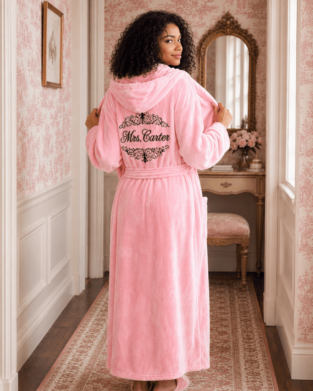Women’s Plush Hooded Robe - Spa-Worthy Comfort at Home - Che Cose Belle
