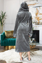 Women’s Plush Hooded Robe - Spa - Worthy Comfort at Home - Che Cose Belle