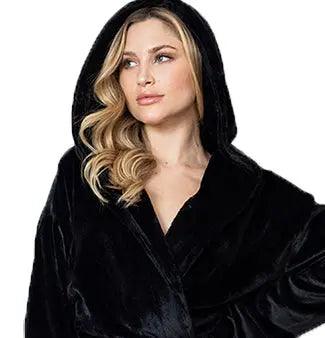 Women’s Plush Hooded Robe - Spa - Worthy Comfort at Home - Che Cose Belle