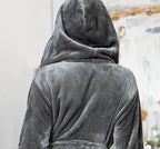 Women’s Plush Hooded Robe - Spa - Worthy Comfort at Home - Che Cose Belle