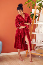 Women’s Plush Hooded Robe - Spa - Worthy Comfort at Home - Che Cose Belle