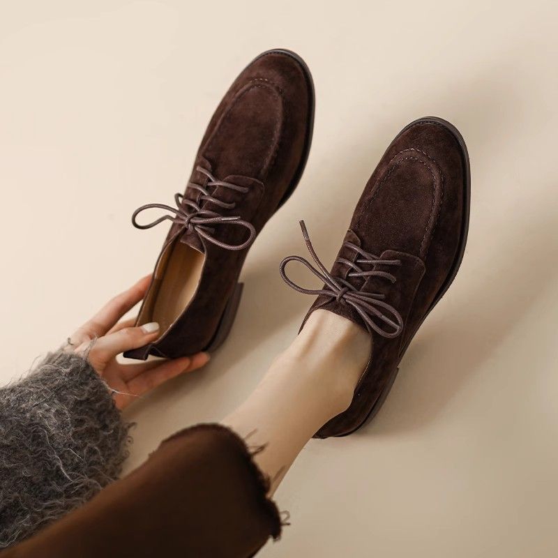 Women’s Retro Deep - Mouth Lace - Up Loafers - Che Cose Belle