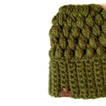 Women's Slouch Hat | Green Slouchy Beanie