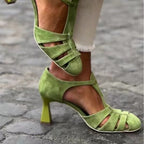 Women’s Suede Round Toe Shoes – Plus Size Breathable Casual Flats - Che Cose Belle