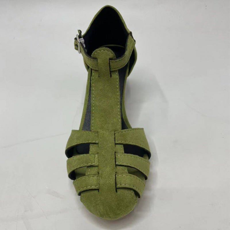 Women’s Suede Round Toe Shoes – Plus Size Breathable Casual Flats - Che Cose Belle