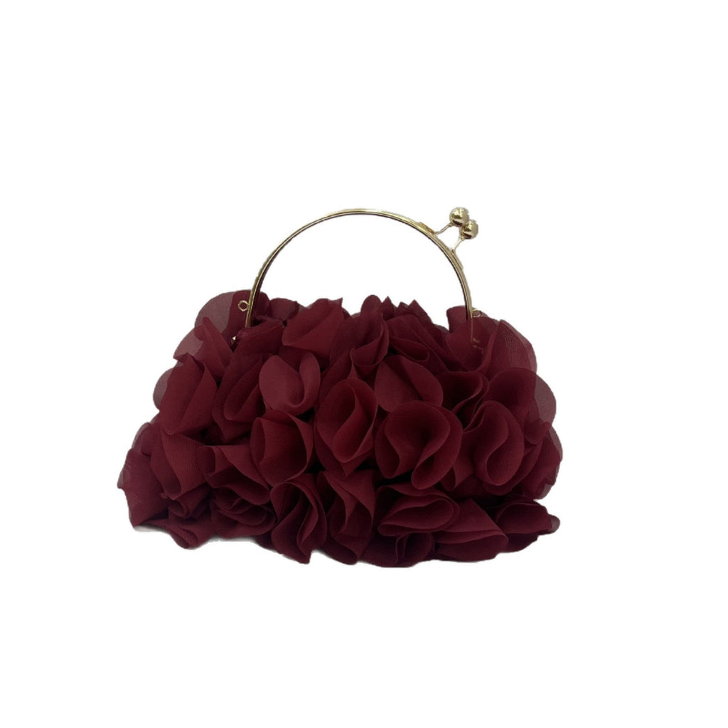 Womens Three-Dimensional Lace Casual Handbag - Che Cose Belle