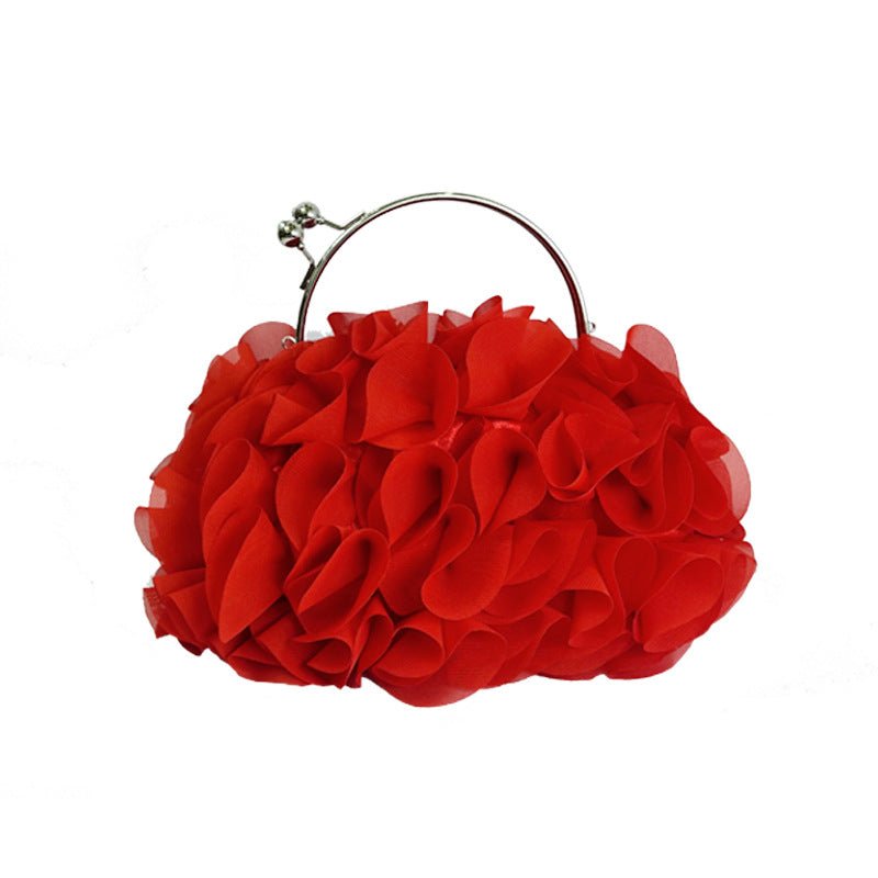 Womens Three-Dimensional Lace Casual Handbag - Che Cose Belle