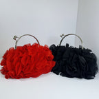 Womens Three-Dimensional Lace Casual Handbag - Che Cose Belle