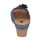 Women's Tokyo Navy Wedge Sandals - Che Cose Belle