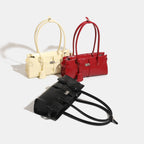 Womens Versatile Commuter Handbag Luxurious Feel Large Capacity - Che Cose Belle