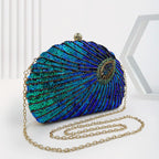 Women's Vintage Beaded One-shoulder Crossbody Chain Handbag - Che Cose Belle