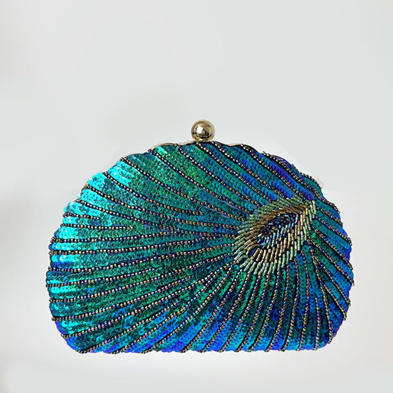 Women's Vintage Beaded One-shoulder Crossbody Chain Handbag - Che Cose Belle