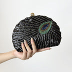 Women's Vintage Beaded One-shoulder Crossbody Chain Handbag - Che Cose Belle