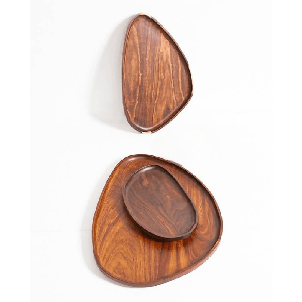 Wood Leaf Trays - Che Cose Belle