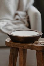 Wooden Bowl 5 Wick Candle - Che Cose Belle