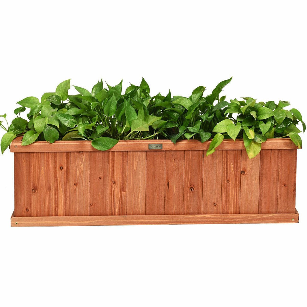 Wooden Decorative Planter Box for Garden Yard and Window - Che Cose Belle