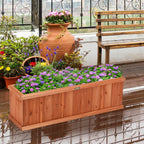 Wooden Decorative Planter Box for Garden Yard and Window - Che Cose Belle