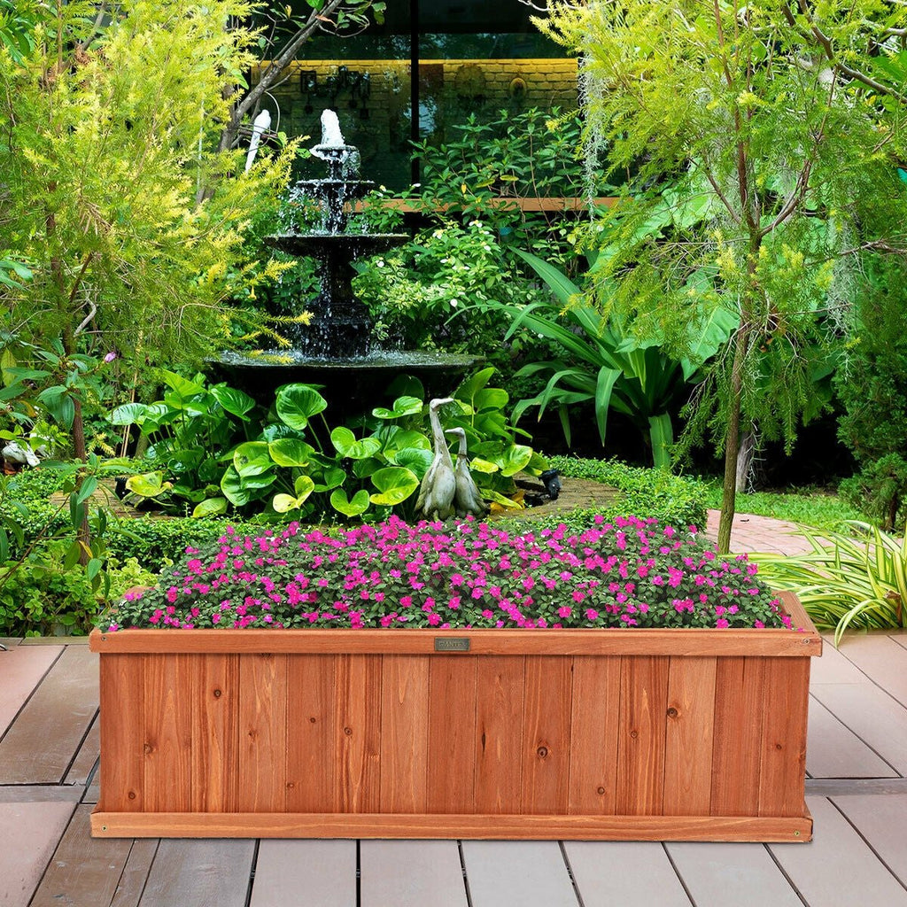 Wooden Decorative Planter Box for Garden Yard and Window - Che Cose Belle