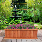 Wooden Decorative Planter Box for Garden Yard and Window - Che Cose Belle