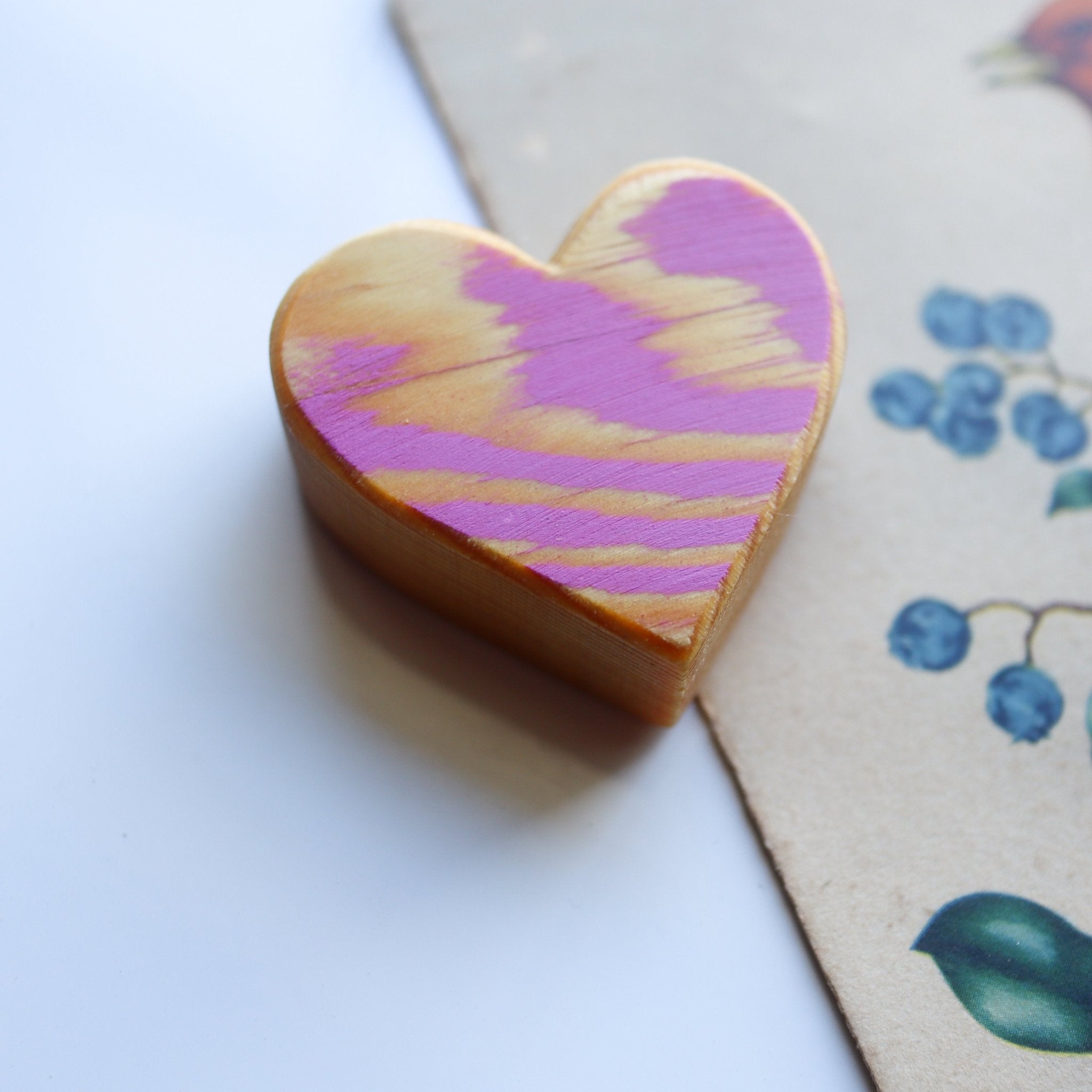 Wooden Heart Magnets - Che Cose Belle