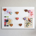 Wooden Heart Magnets - Che Cose Belle