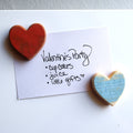 Wooden Heart Magnets - Che Cose Belle
