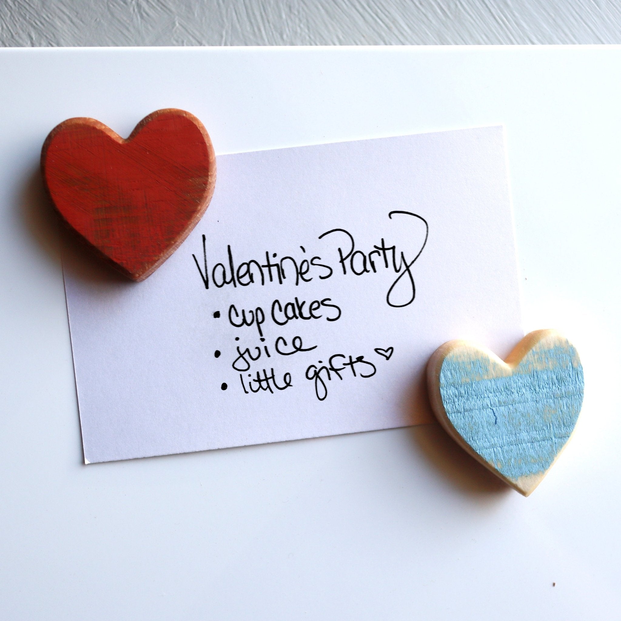 Wooden Heart Magnets - Che Cose Belle