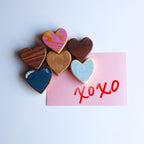 Wooden Heart Magnets - Che Cose Belle