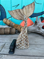 Wooden Mermaid Whale Tails - Che Cose Belle