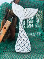 Wooden Mermaid Whale Tails - Che Cose Belle