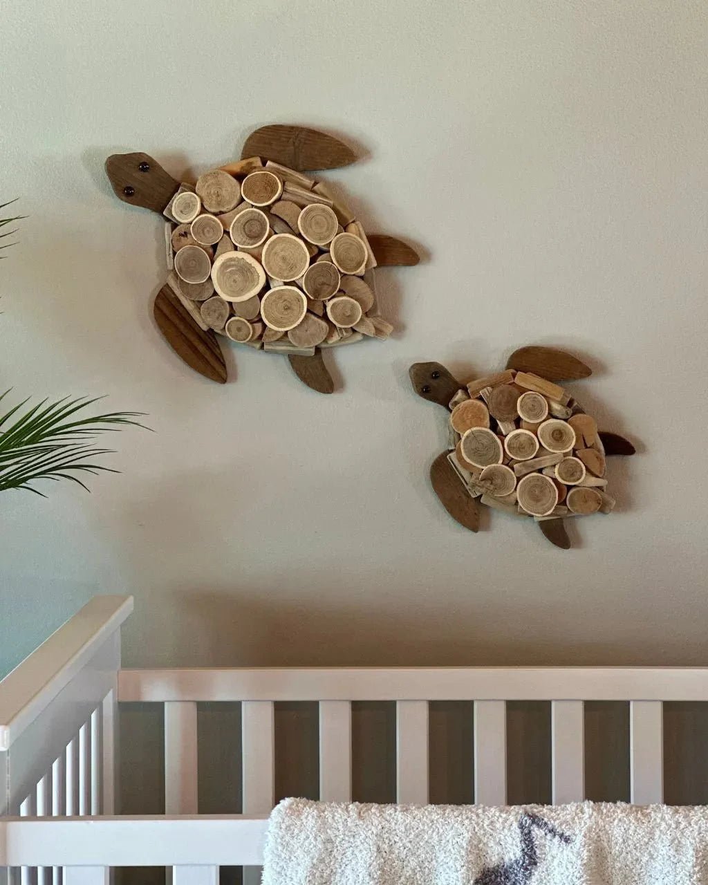 Wooden Sea Turtle Wall Art - Che Cose Belle